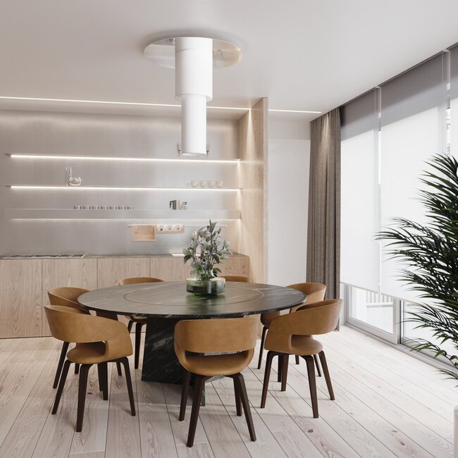 Deckenspot TVAROR Weiß - 5x E27 Fassung - max. 5x40W - exkl. LED's