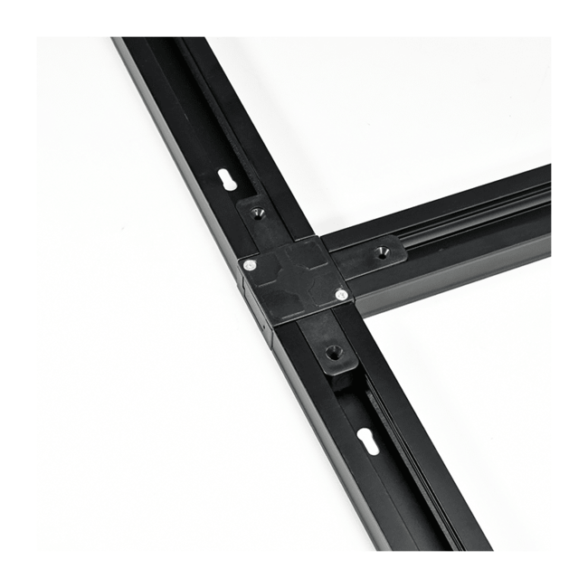 1-Phasen Schienenverbinder - T-Stück - Schwarz