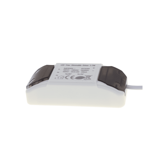 LED Einbauspot HYDRA - 6W - 3000K Warmweiß - dimmbar - Schwarz