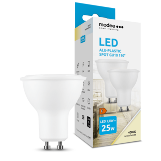 2er-Pack LED Spot - GU10 Sockel - 2,8W entspricht 25W - 4000K Neutralweiß