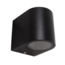 2er Set LED Wandlampe Außenbereich - 2x 4W - 3000K - Schwarz