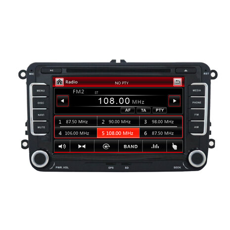 Davilon  Multimedia-autoradio voor Volkswagen/Seat/Skoda