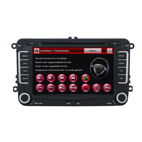 Davilon  Multimedia-autoradio voor Volkswagen/Seat/Skoda