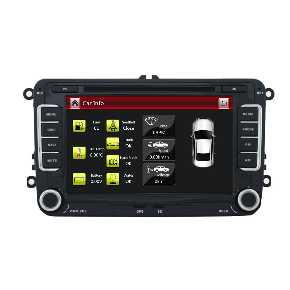 Davilon  Multimedia-autoradio voor Volkswagen/Seat/Skoda