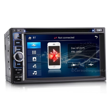 Cartronix 2-DIN Autoradio | 6.2 Inch HD Scherm | Dubbel Din | Bluetooth Cartronix 2-DIN Autoradio | 6.2 Inch HD Scherm | Dubbel Din | Bluetooth