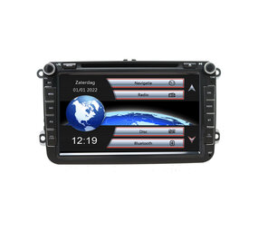 Davilon Volkswagen Navigatie Bluetooth 8 Inch voor Seat/Skoda/VW – Rns 510 Look