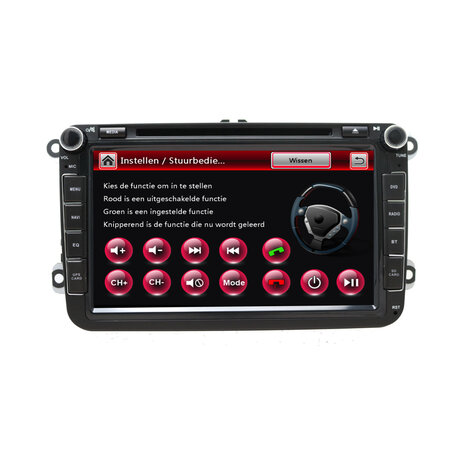 Davilon Volkswagen Navigatie Bluetooth 8 Inch voor Seat/Skoda/VW – Rns 510 Look Davilon Volkswagen Navigatie Bluetooth 8 Inch voor Seat/Skoda/VW – Rns 510 Look