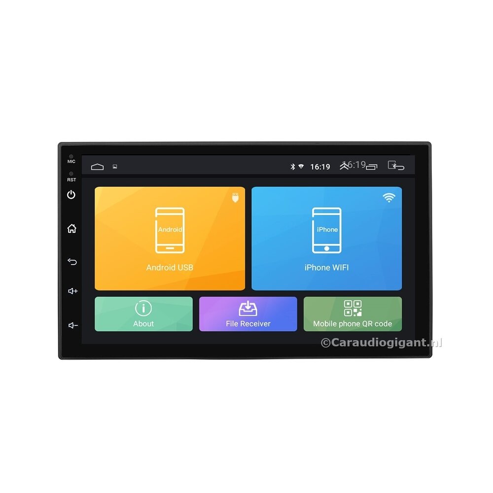 Cartronix Dubbel din autoradio | Android 11 | Navigatie | Bluetooth