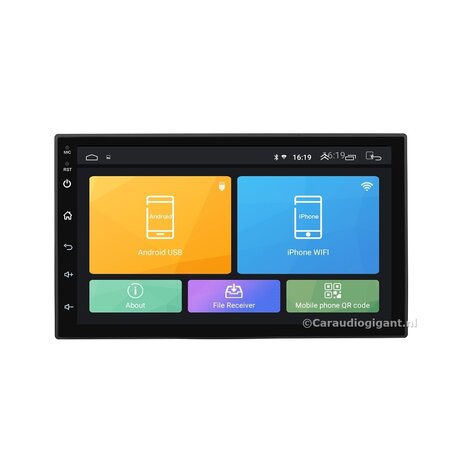 Cartronix Dubbel din autoradio | Android 11 | Navigatie | Bluetooth
