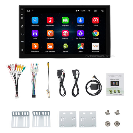 Cartronix 2 Din autoradio - Android 11 - Bluetooth Cartronix 2 Din autoradio - Android 11 - Bluetooth