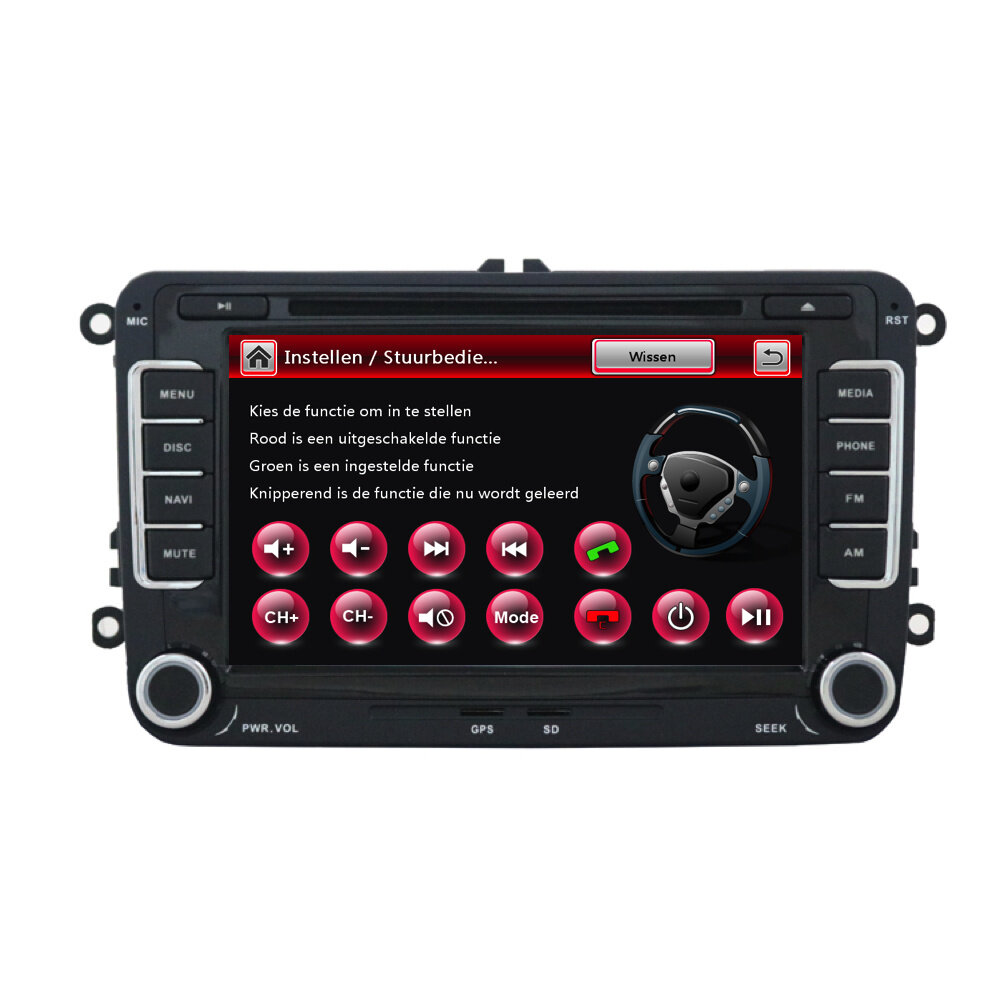 Davilon Rns 510 pasvorm Autoradio voor Volkswagen