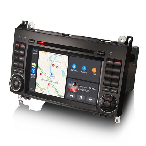 Cartronix Mercedes Autoradio | Android 12 | CarPlay | A B Klasse Sprinter