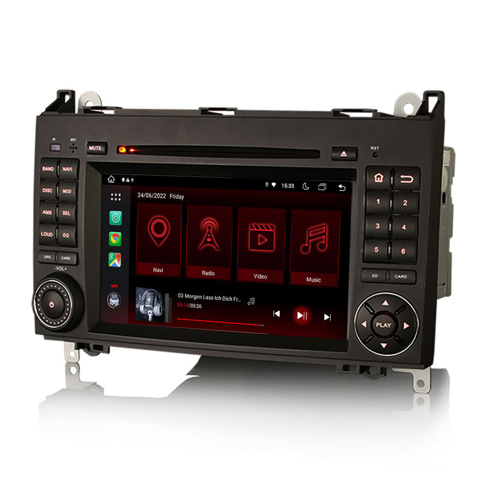 Cartronix Mercedes Autoradio | Android 12 | CarPlay | A B Klasse Sprinter