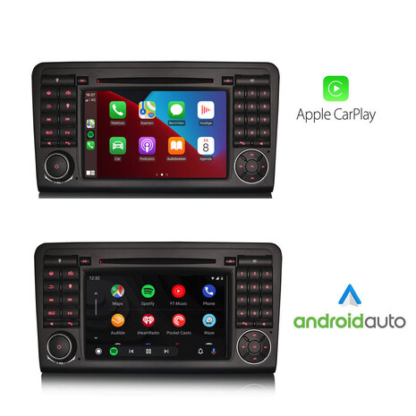 Cartronix Mercedes ML W164 | GL X164 | CarPlay | Android Auto