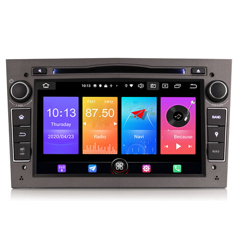 Cartronix Opel CarPlay Android auto | Bluetooth & Wifi | Grijs Cartronix Opel CarPlay Android auto | Bluetooth & Wifi | Grijs