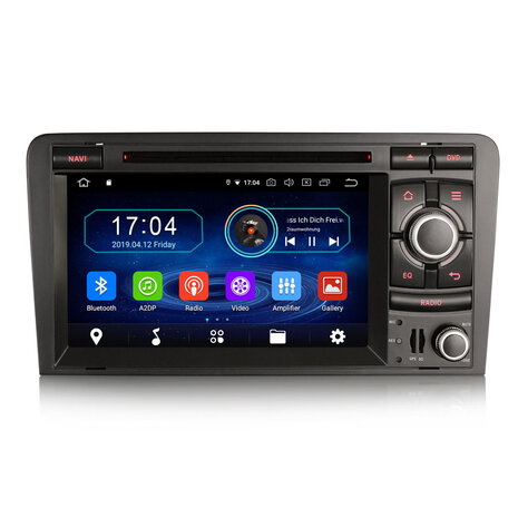 Cartronix Audi A3 S3 RS3 – Android 10 Autoradio – EU Navigatie & Bluetooth – 2003 t/m 2012 Cartronix Audi A3 S3 RS3 – Android 10 Autoradio – EU Navigatie & Bluetooth – 2003 t/m 2012