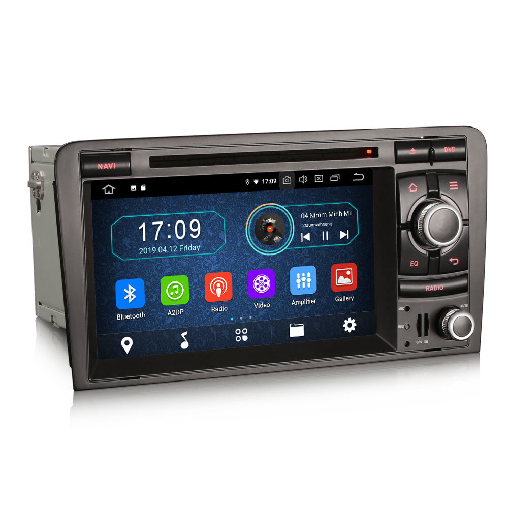 Cartronix Audi A3 S3 RS3 – Android 10 Autoradio – EU Navigatie & Bluetooth – 2003 t/m 2012 Cartronix Audi A3 S3 RS3 – Android 10 Autoradio – EU Navigatie & Bluetooth – 2003 t/m 2012