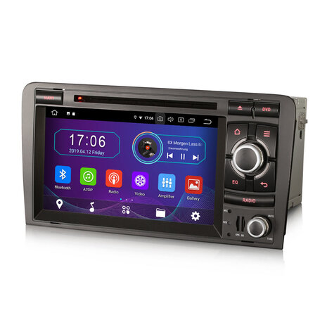 Cartronix Audi A3 S3 RS3 – Android 10 Autoradio – EU Navigatie & Bluetooth – 2003 t/m 2012 Cartronix Audi A3 S3 RS3 – Android 10 Autoradio – EU Navigatie & Bluetooth – 2003 t/m 2012