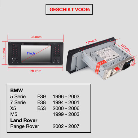 Cartronix BMW 5 serie E39 | E38 | autoradio | X5 | Range Rover | Navigatie Cartronix BMW 5 serie E39 | E38 | autoradio | X5 | Range Rover | Navigatie