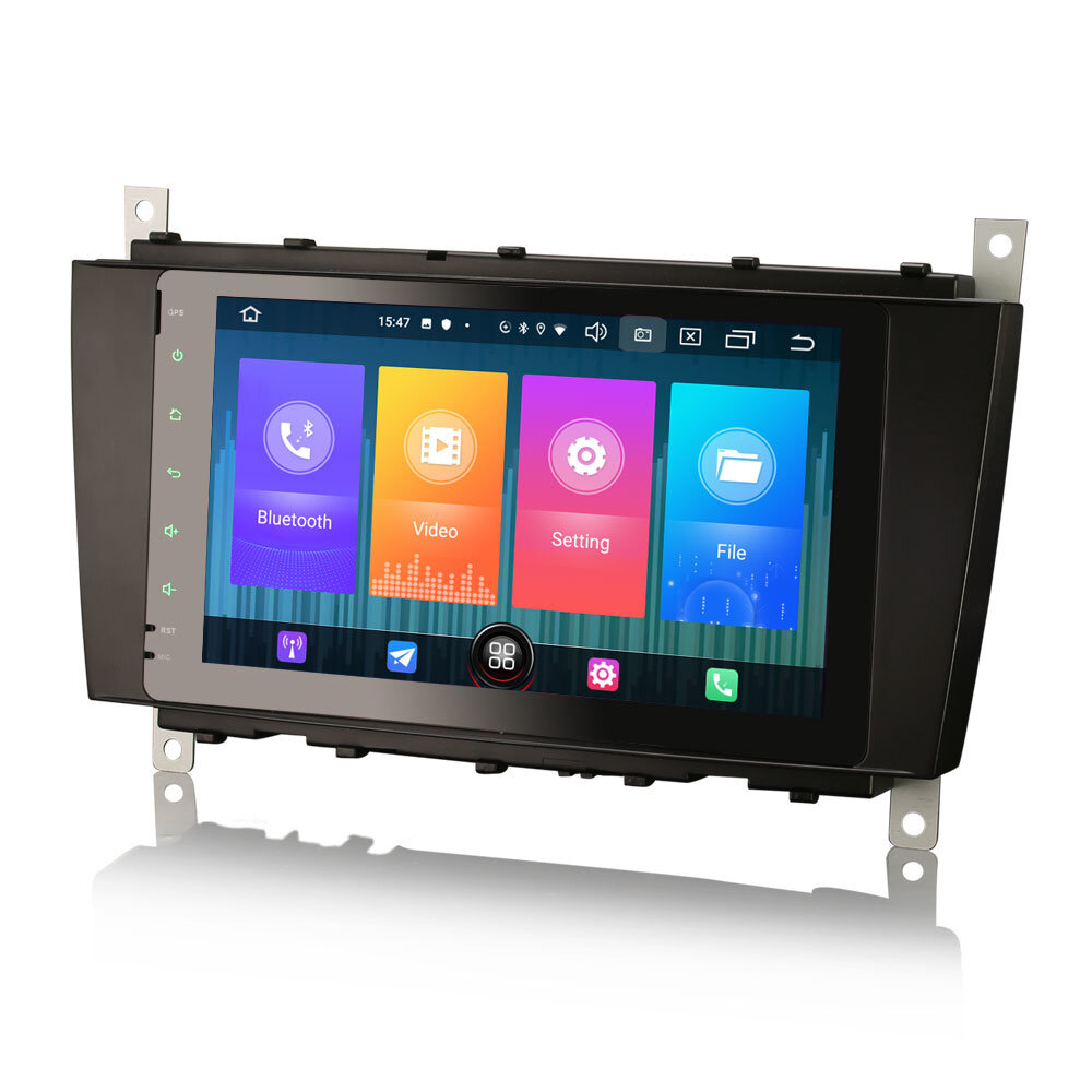 Cartronix Autoradio voor Mercedes C-Klasse CLC CLK | Android 10 | W203 | W209