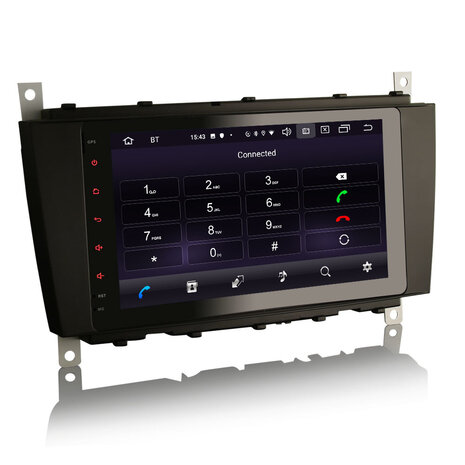 Cartronix Autoradio voor Mercedes C-Klasse CLC CLK | Android 10 | W203 | W209