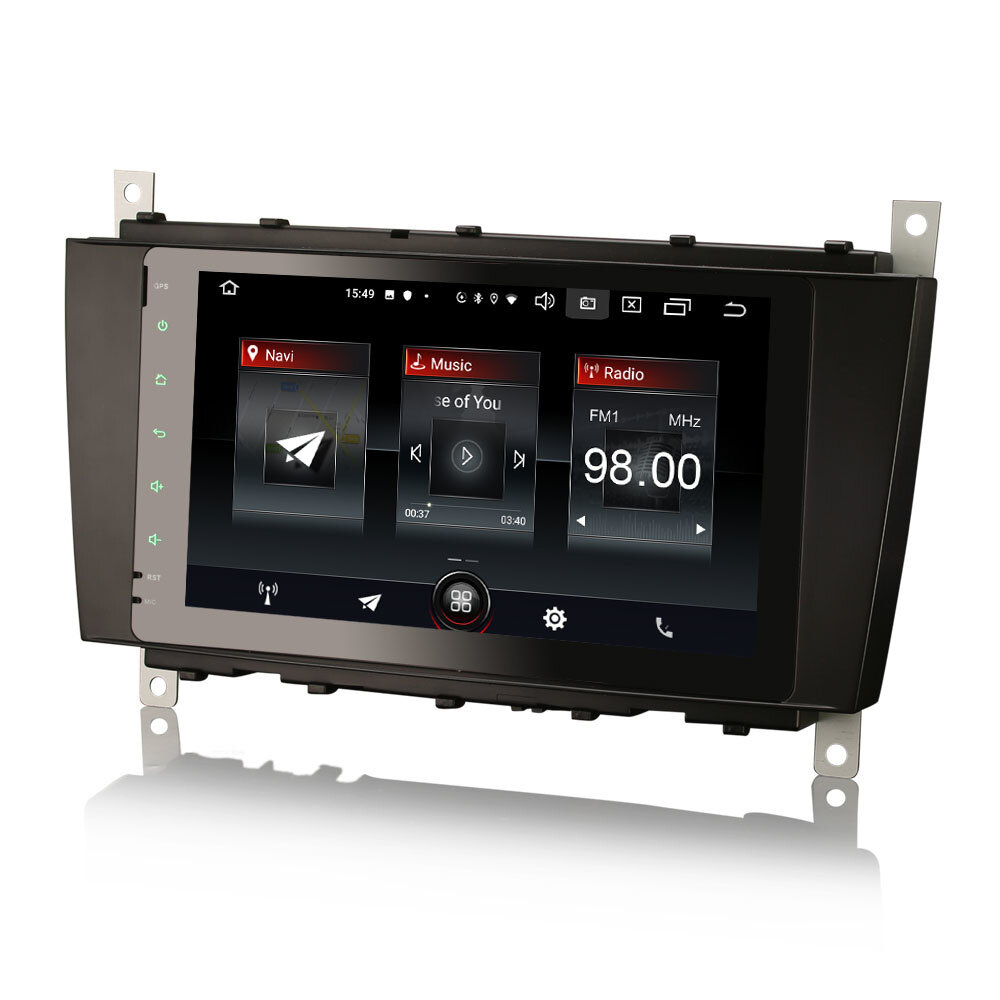 Cartronix Autoradio voor Mercedes C-Klasse CLC CLK | Android 10 | W203 | W209