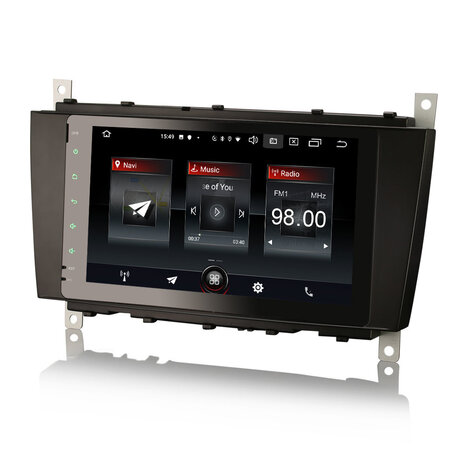 Cartronix Autoradio voor Mercedes C-Klasse CLC CLK | Android 10 | W203 | W209