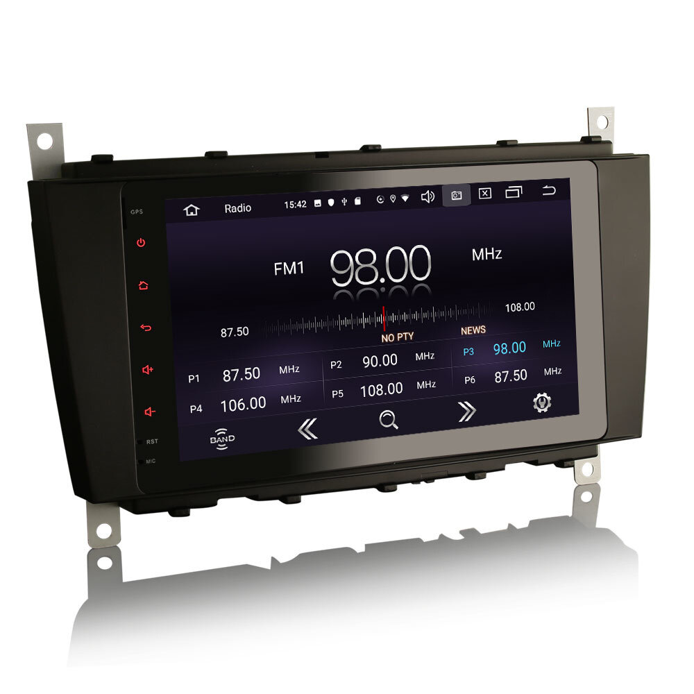 Cartronix Autoradio voor Mercedes C-Klasse CLC CLK | Android 10 | W203 | W209