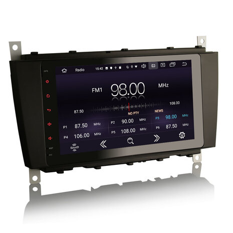 Cartronix Autoradio voor Mercedes C-Klasse CLC CLK | Android 10 | W203 | W209