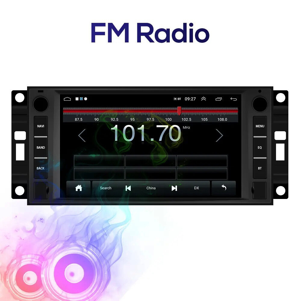 Denago Jeep Chrysler Dodge | Android 10 Autoradio Navigatie