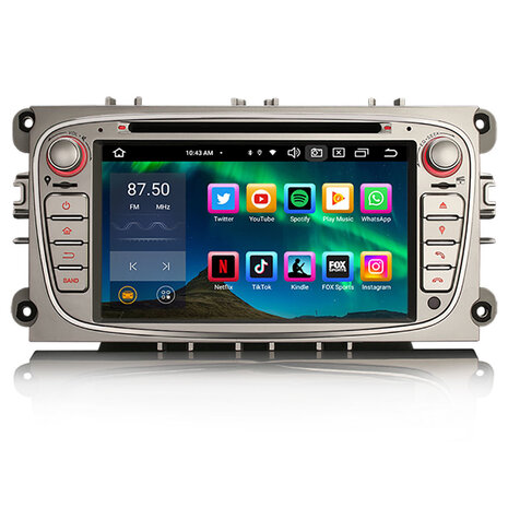Cartronix Ford Android 12 CarPlay | Android Auto | Mondeo Focus Galaxy S-Max Cartronix Ford Android 12 CarPlay | Android Auto | Mondeo Focus Galaxy S-Max