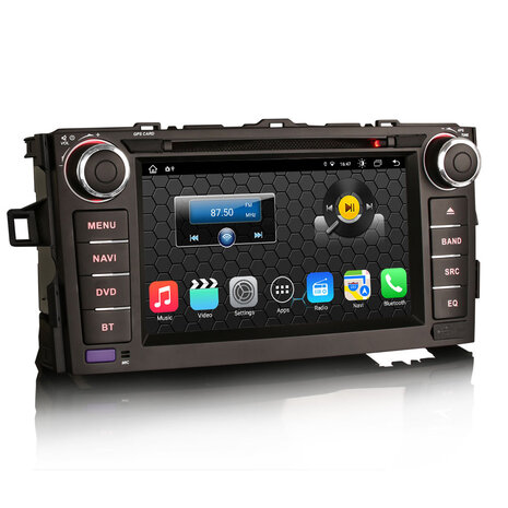 Cartronix Toyota Auris Autoradio | EU Navgatie & CarPlay | Android 11 Cartronix Toyota Auris Autoradio | EU Navgatie & CarPlay | Android 11