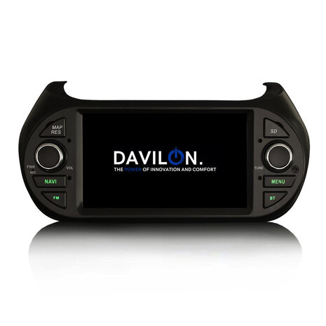 Davilon Fiat Fiorino & Fiat Qubo | Autoradio CarPlay | Android 11