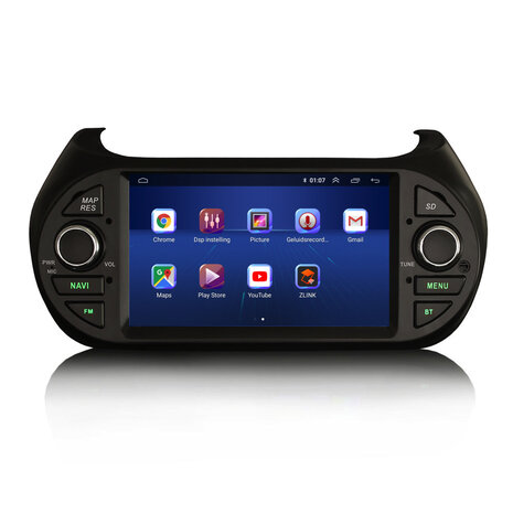 Davilon Fiat Fiorino & Fiat Qubo | Autoradio CarPlay | Android 11