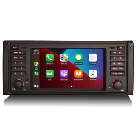 Cartronix BMW 5 serie E39 | E38 | autoradio met CarPlay | E53 X5 M5 Range Rover | Android 12 Navigatie Cartronix BMW 5 serie E39 | E38 | autoradio met CarPlay | E53 X5 M5 Range Rover | Android 12 Navigatie