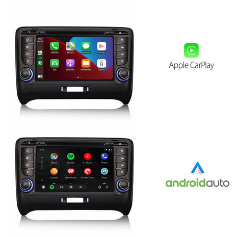 Cartronix Audi TT Autoradio | Draadloos CarPlay | Android 10