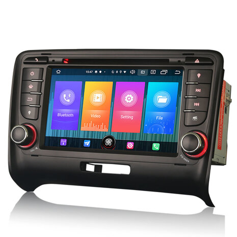 Cartronix Audi TT Autoradio | Draadloos CarPlay | Android 10