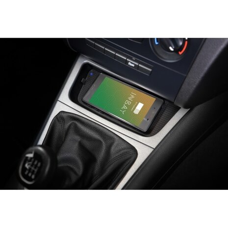Inbay Draadloze oplader voor BMW 1 serie| Opbergvak | Plug & Play