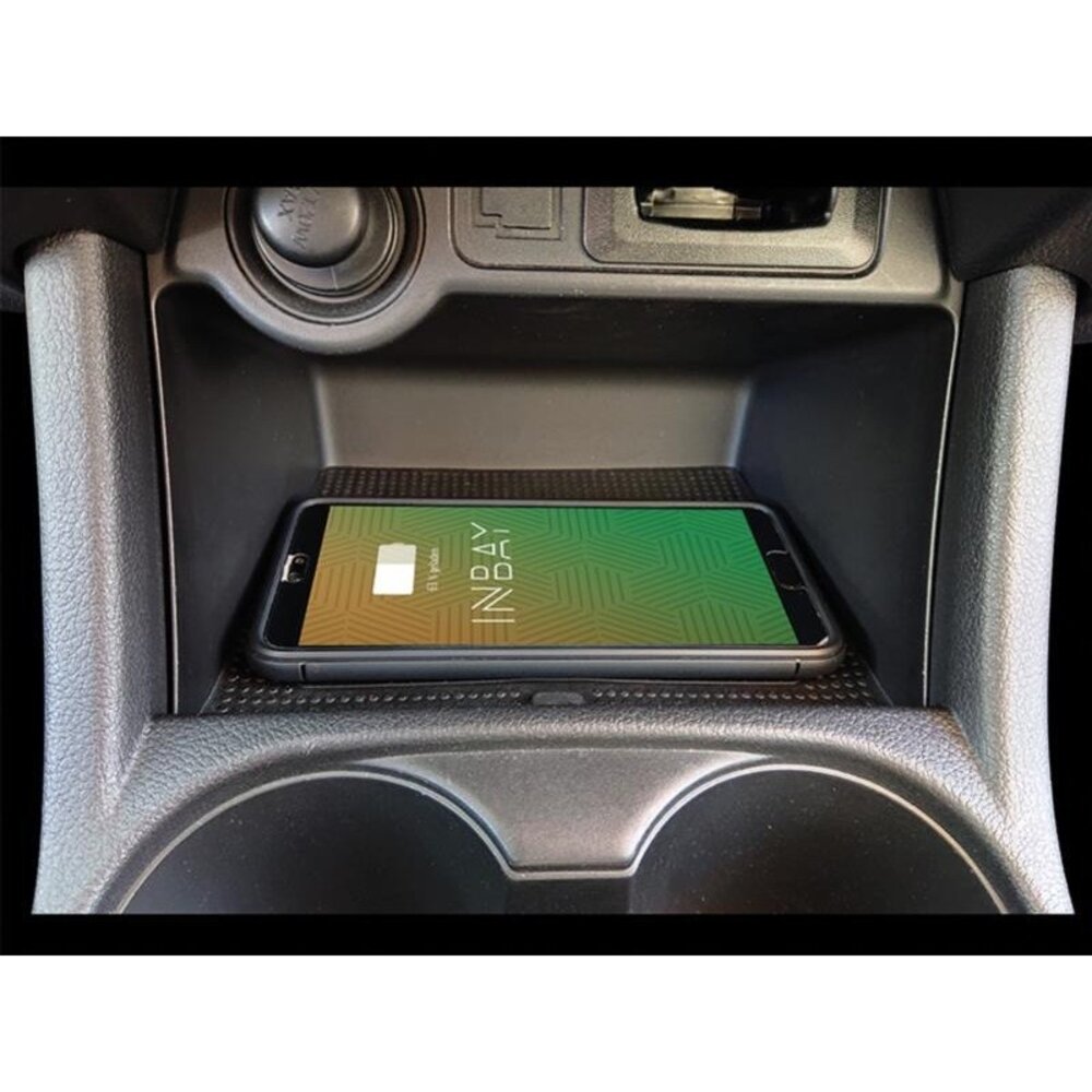 Inbay Draadloze oplader voor Mitsubishi Outlander | Opbergvak | Plug & Play