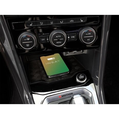 Inbay Draadloze oplader voor VW T-Roc | Opbergvak | Plug & Play