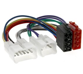 Cartronix Daihatsu | Volkswagen | Toyota | Subaru | Lexus | ISO kabel | verloopstekker voor autoradio Cartronix Daihatsu | Volkswagen | Toyota | Subaru | Lexus | ISO kabel | verloopstekker voor autoradio