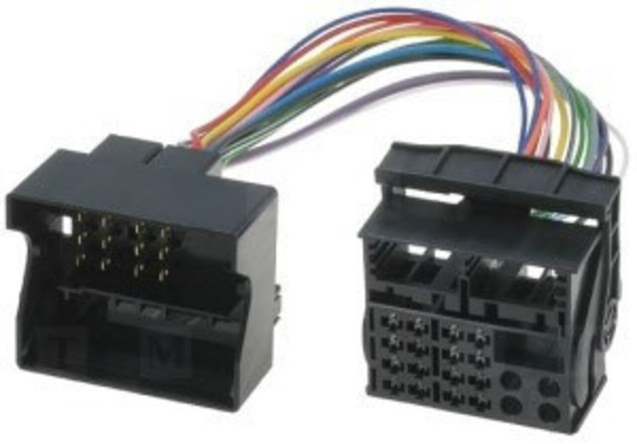 Cartronix Volkswagen | Peugeot | Opel | Quadlock | ISO kabel | verloopstekker voor autoradio