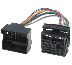 Cartronix Volkswagen | Peugeot | Opel | Quadlock | ISO kabel | verloopstekker voor autoradio