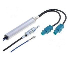 Cartronix Radio Antenne versterker | 2x Fakra naar Din plug