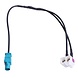 Cartronix Radio Antenne Fakra adapter | Volkswagen | Seat | Skode | Audi Cartronix Radio Antenne Fakra adapter | Volkswagen | Seat | Skode | Audi