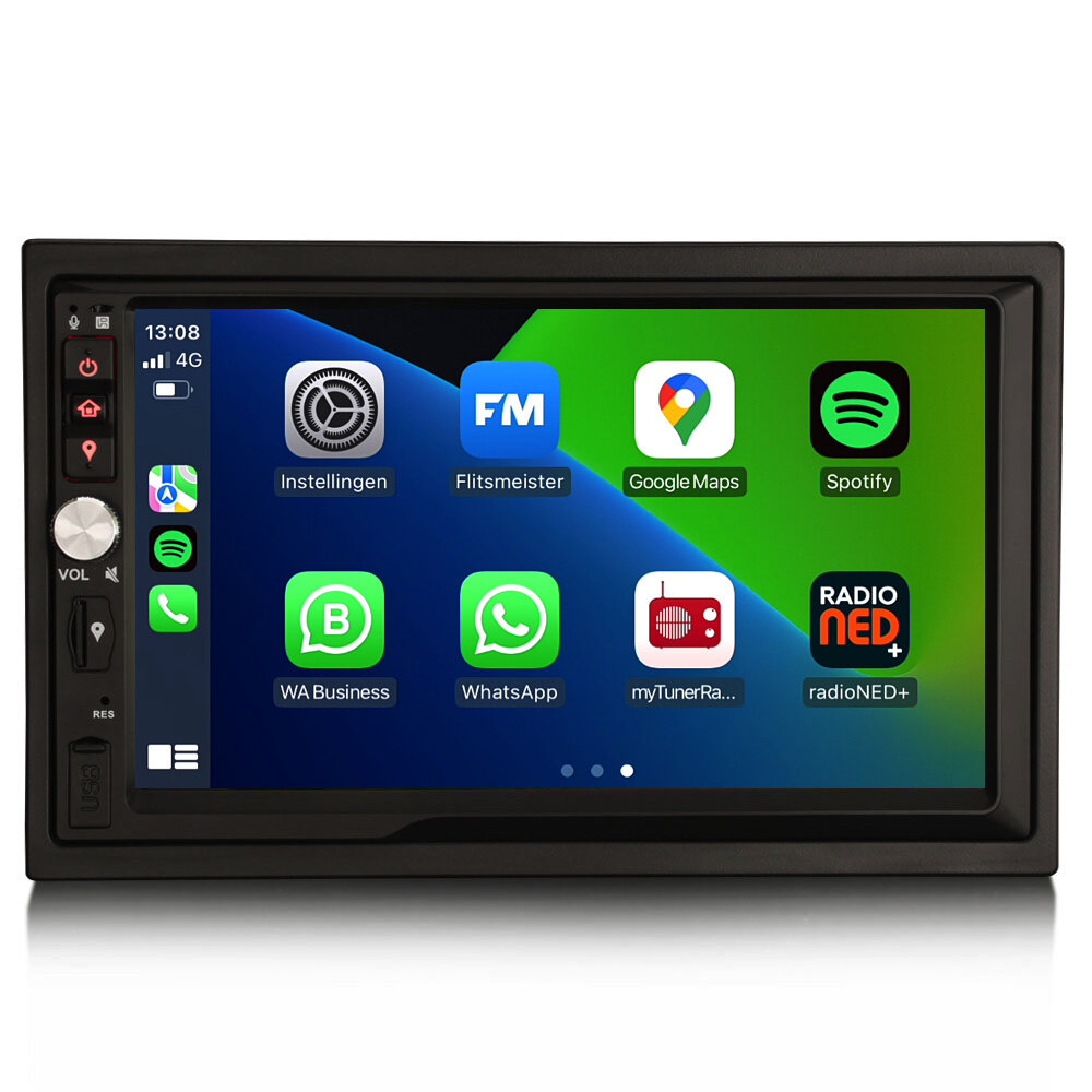Cartronix CTX-112741 dubbel din autoradio | CarPlay | Android 10
