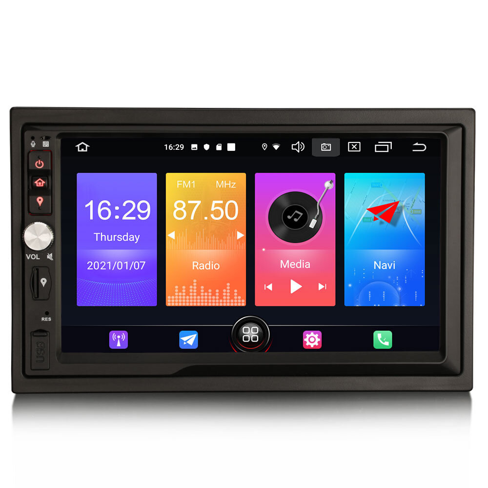 Cartronix CTX-112741 dubbel din autoradio | CarPlay | Android 10