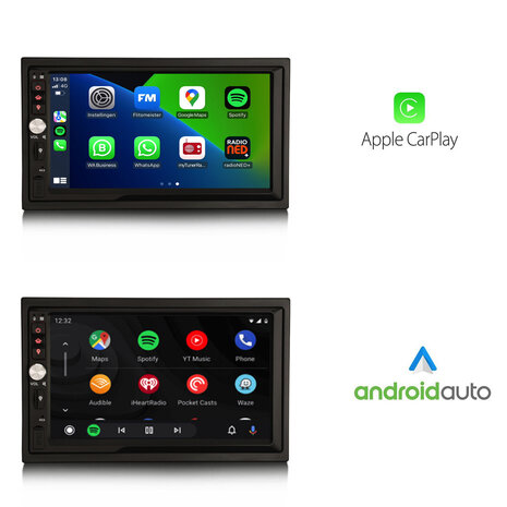 Cartronix CTX-112741 dubbel din autoradio | CarPlay | Android 10