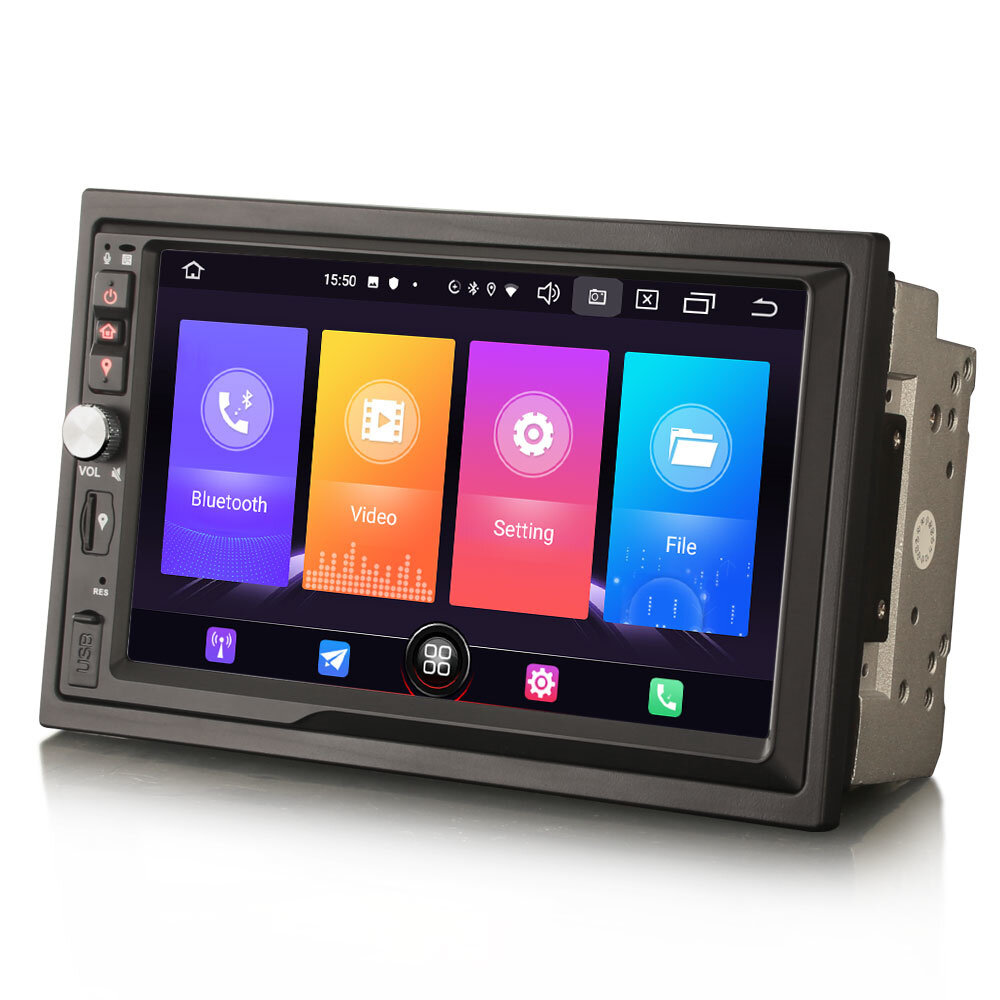 Cartronix CTX-112741 dubbel din autoradio | CarPlay | Android 10