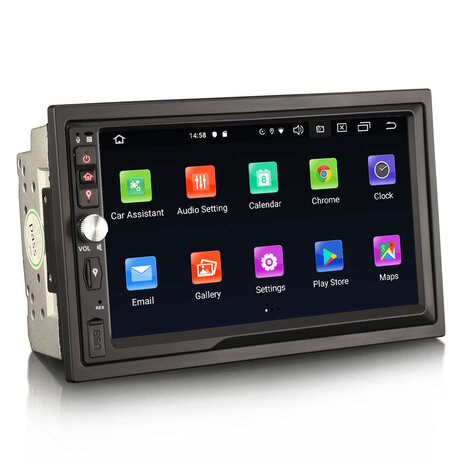 Cartronix CTX-112741 dubbel din autoradio | CarPlay | Android 10